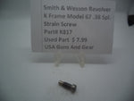 K817 Smith & Wesson K Frame Model 67-1 Strain Screw Used .38 Special