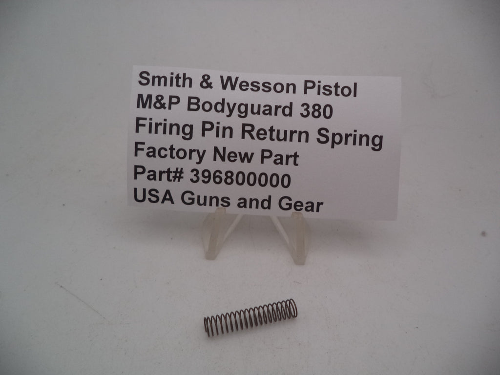 Smith & Wesson M&P Bodyguard 380 Firing Pin Return Spring .380 ACP - Factory New OEM - 396800000
