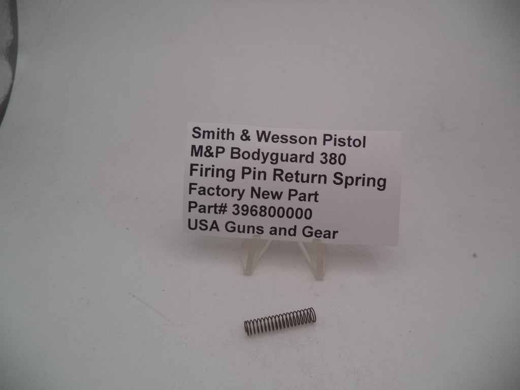 Smith & Wesson M&P Bodyguard 380 Firing Pin Return Spring .380 ACP - Factory New OEM - 396800000