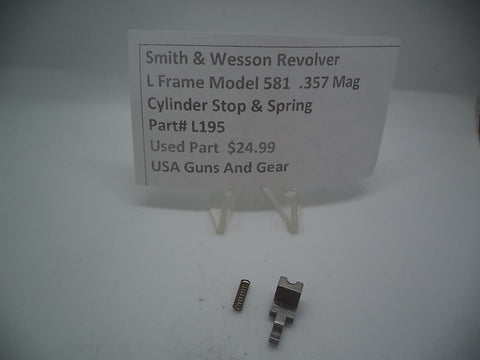 L195 Smith & Wesson Used L Frame Model 581 .357 Magnum Cylinder Stop