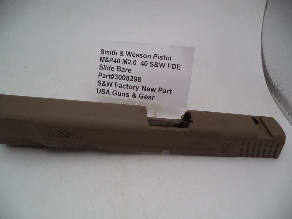 Smith & Wesson M&P 40 M2.0 Slide - FDE (Bare) - Factory OEM Part 3008298