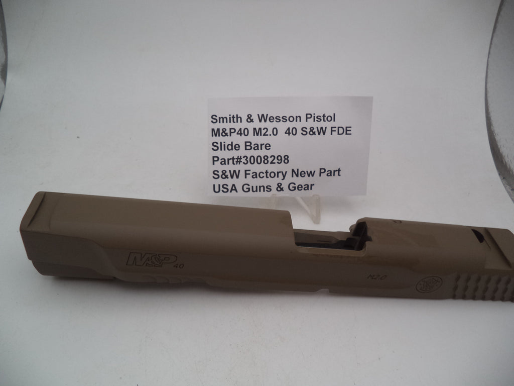 Smith & Wesson M&P 40 M2.0 Slide - FDE (Bare) - Factory OEM Part 3008298