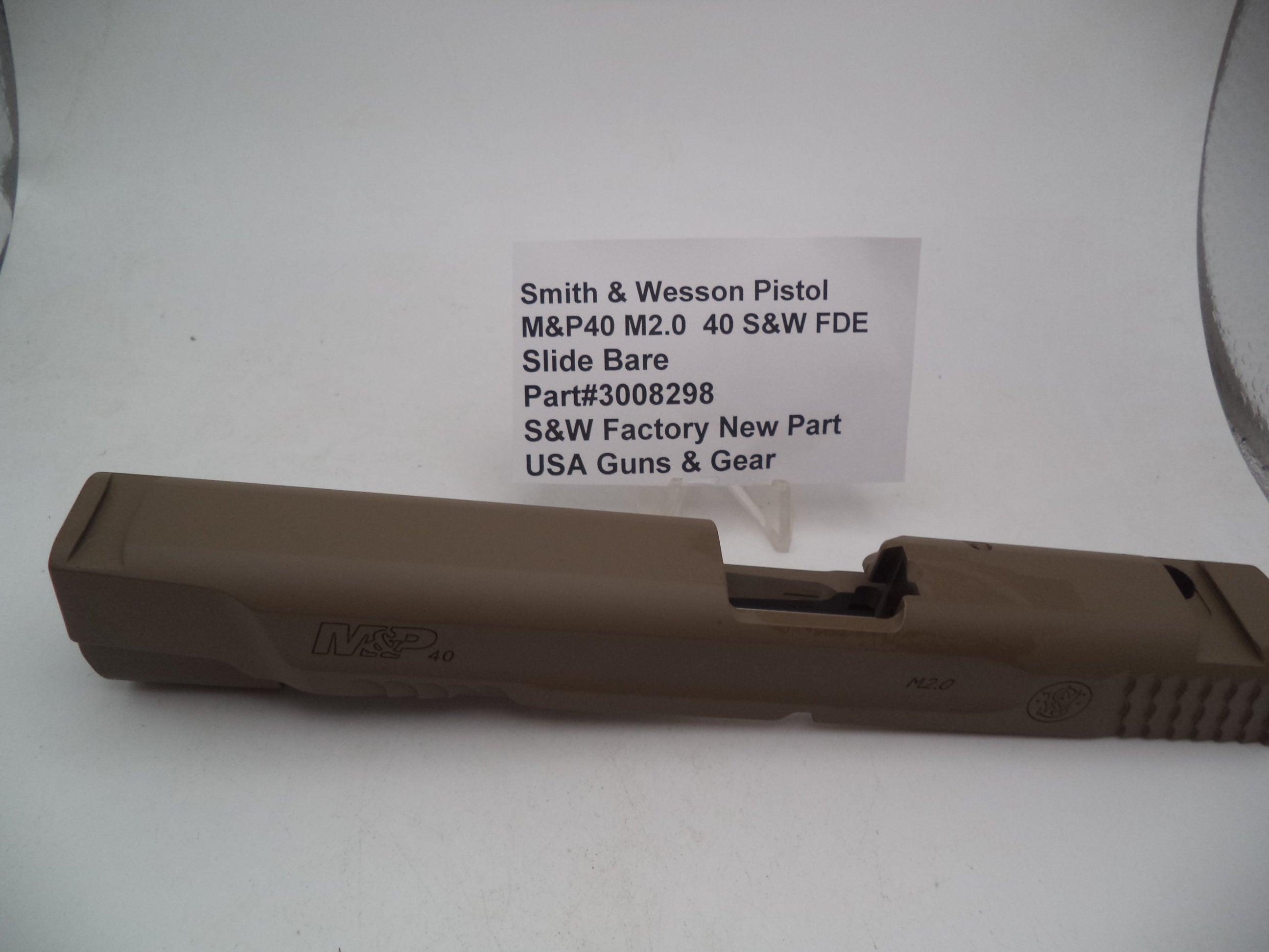 Smith & Wesson M&P 40 M2.0 Slide - FDE (Bare) - Factory OEM Part 3008298