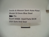 5948A Smith & Wesson Model 59 9MM Pin Blue Steel Used