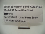 5948A Smith & Wesson Model 59 9MM Pin Blue Steel Used