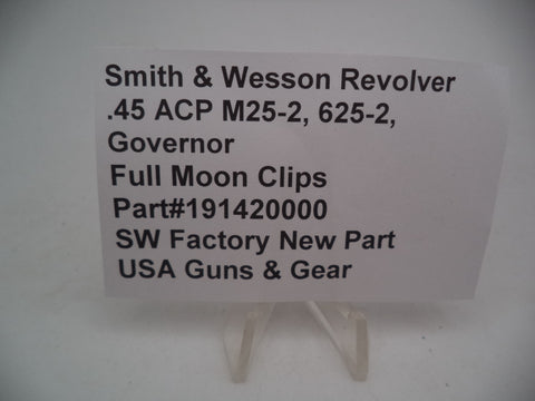 191420000 Smith & Wesson Revolver .45 ACP,M25-2,625-2, Governor Full Moon Clips