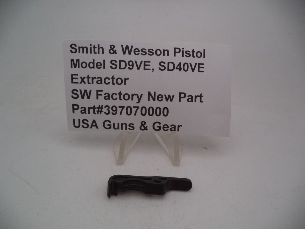 Smith & Wesson SD9VE SD40VE Extractor - Factory OEM Replacement 397070000
