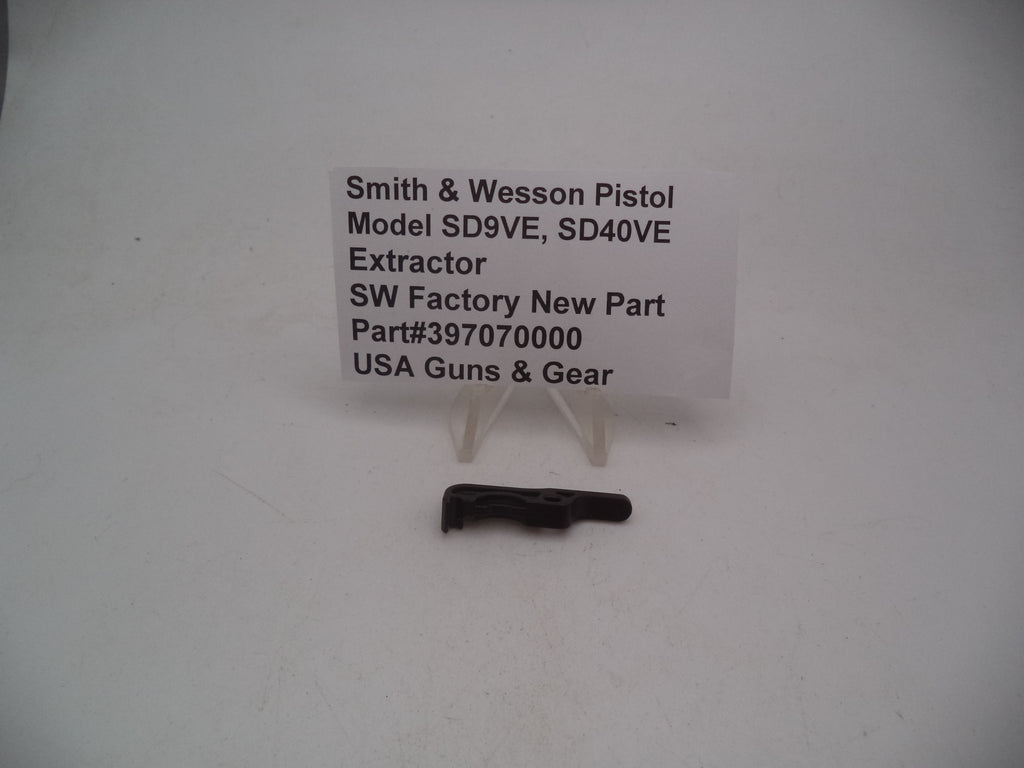 Smith & Wesson SD9VE SD40VE Extractor - Factory OEM Replacement 397070000