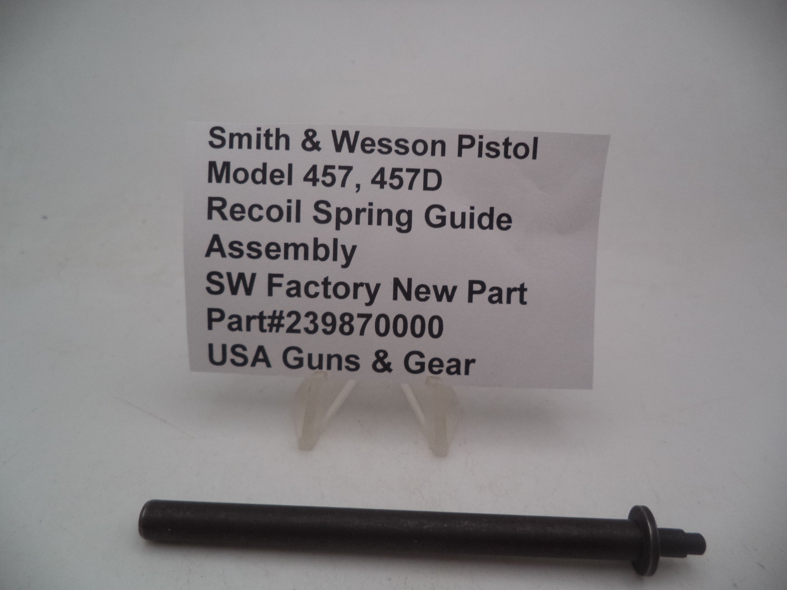 Smith & Wesson Pistol Model 457, 457D Recoil Spring Guide Rod 239870000