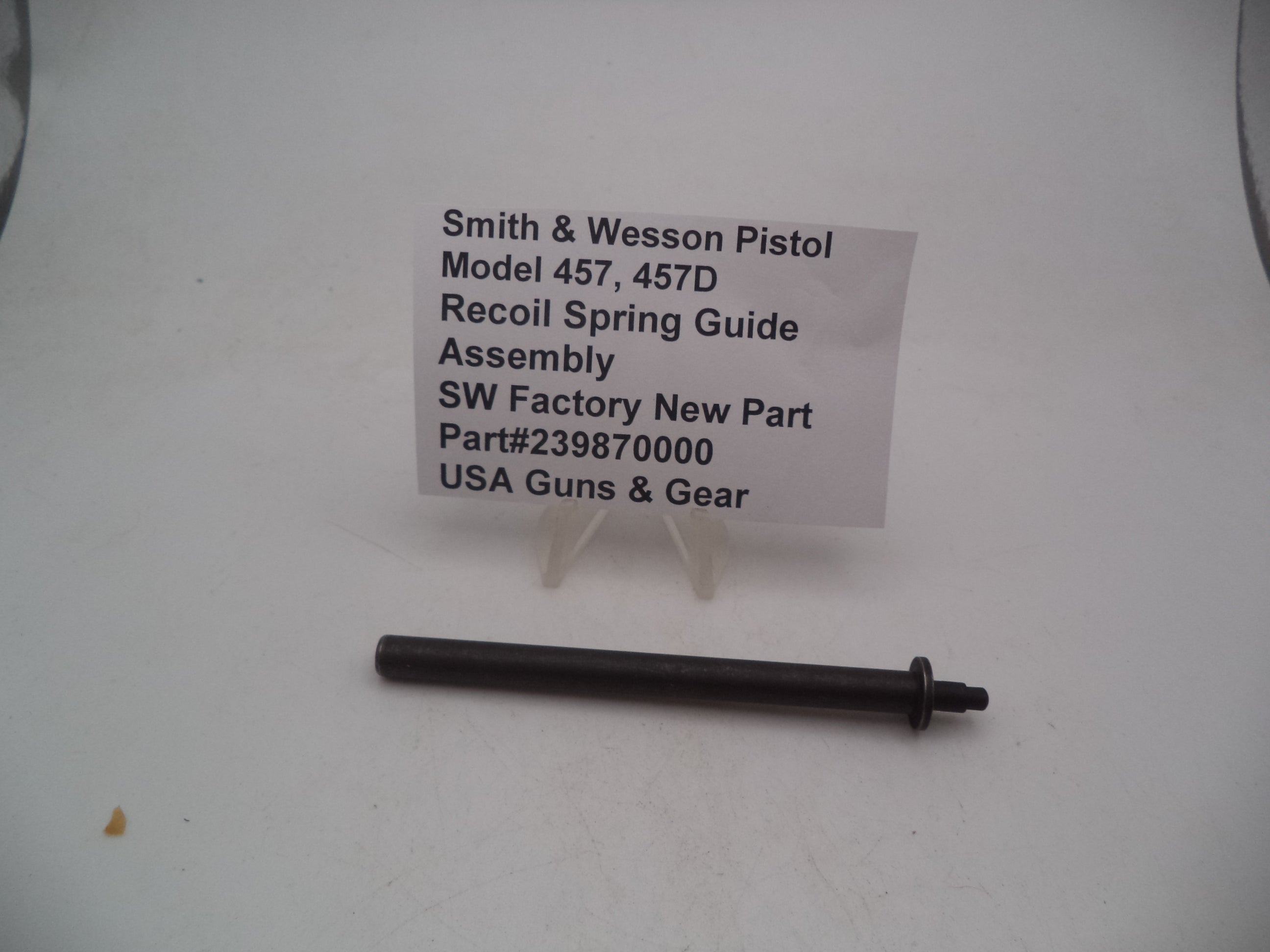 Smith & Wesson Pistol Model 457, 457D Recoil Spring Guide Rod 239870000
