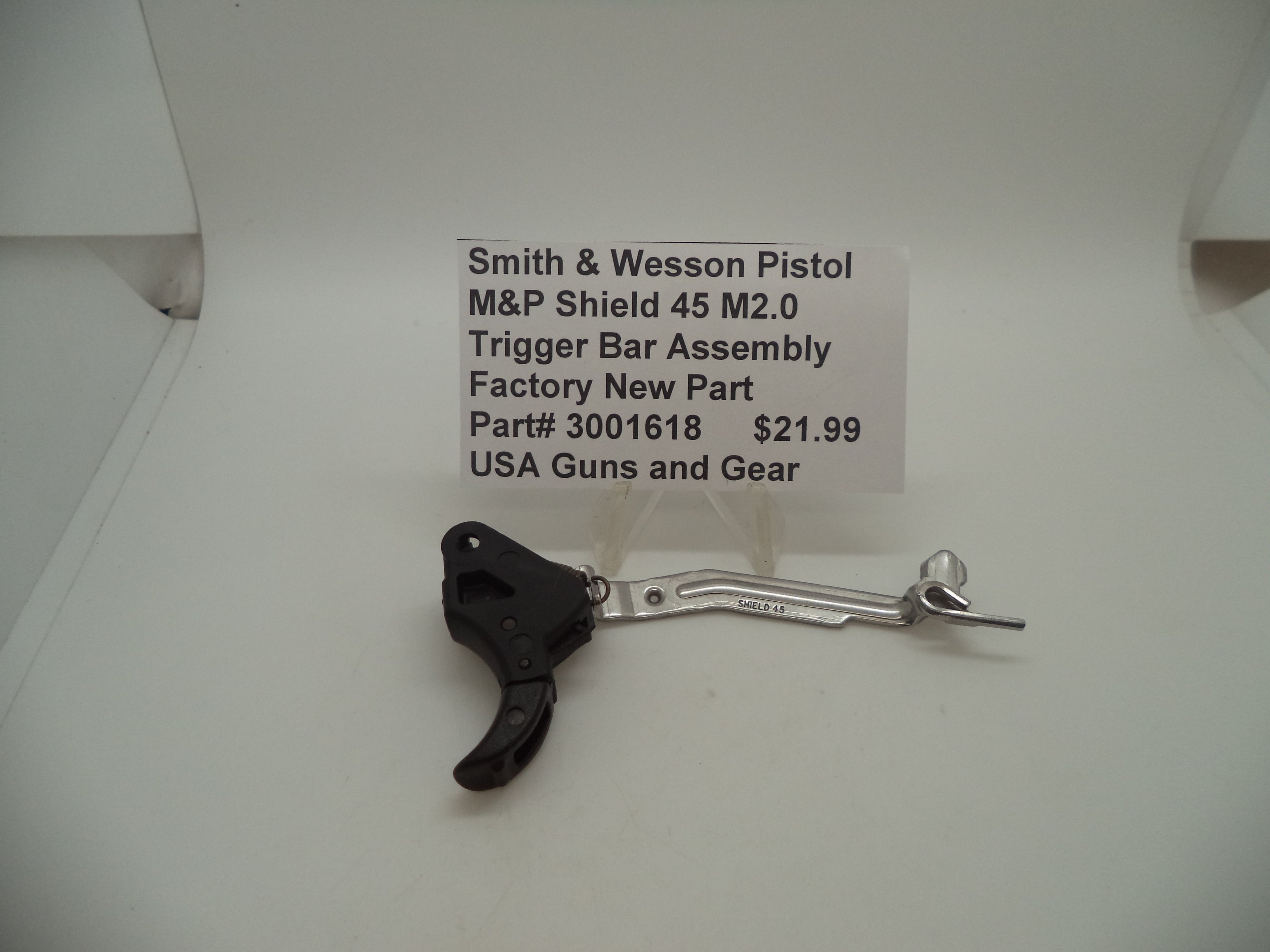 Smith & Wesson M&P Shield 45 M2.0 Trigger Bar Assembly | OEM 3001618