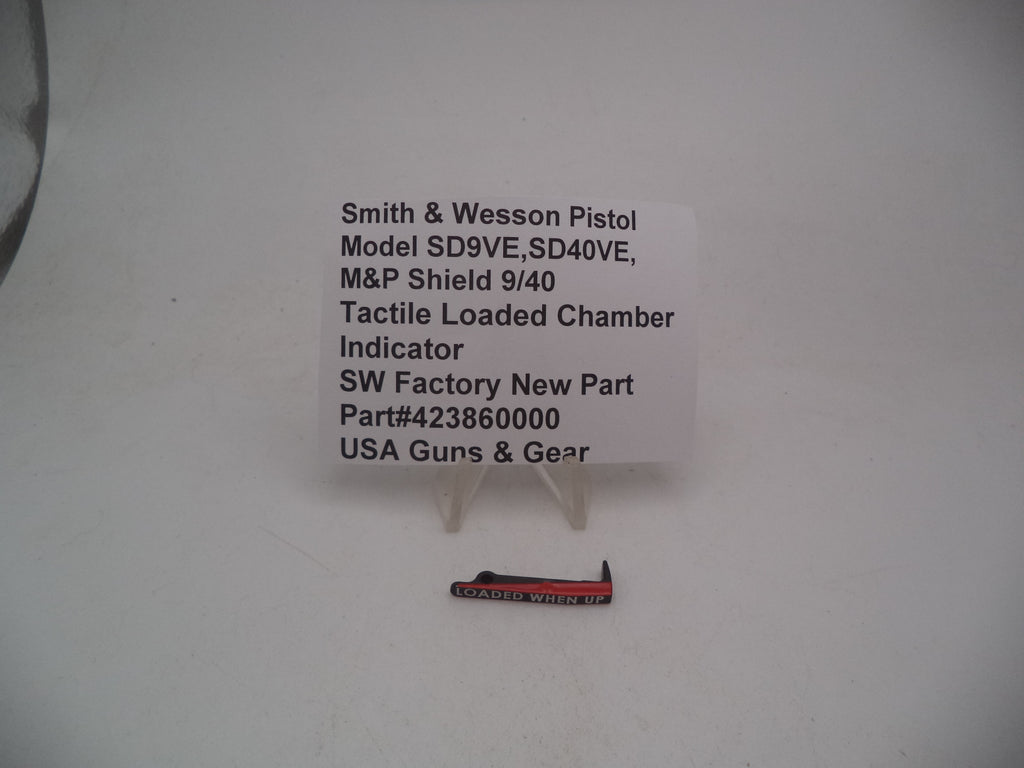 Smith & Wesson M&P Shield/SD VE Loaded Chamber Indicator | OEM 423860000