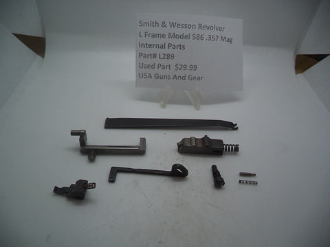 L289 Smith & Wesson Used L Frame Model 586 .357Mag Internal Parts List