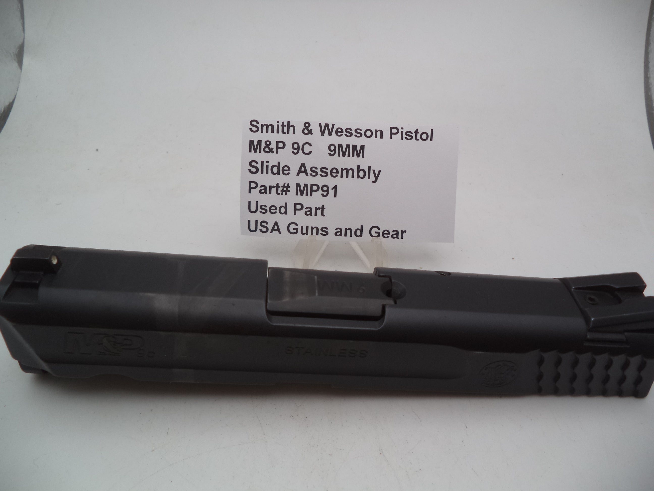 MP91 S&W Pistol M&P 9C SLIDE BARREL RECOIL SPRING ASSEMBLY 9mm  (Used Part)