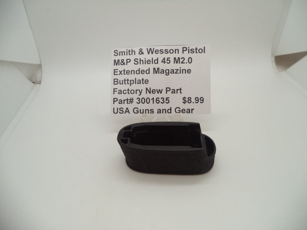 Smith & Wesson M&P Shield 45 M2.0 Ext Magazine Buttplate 3001635