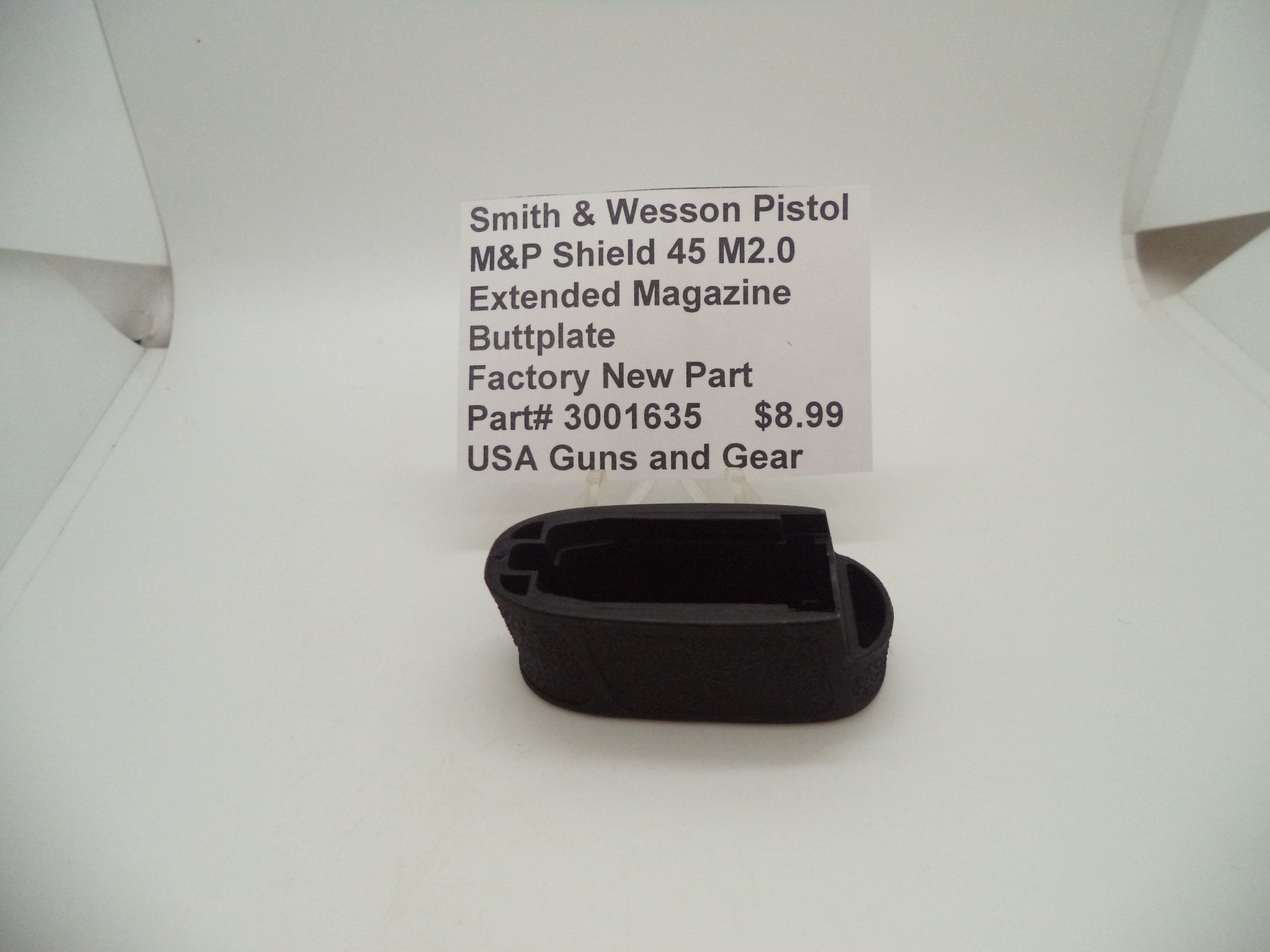 Smith & Wesson M&P Shield 45 M2.0 Ext Magazine Buttplate 3001635