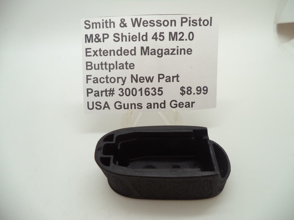 Smith & Wesson M&P Shield 45 M2.0 Ext Magazine Buttplate 3001635