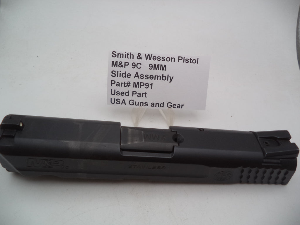 MP91 S&W Pistol M&P 9C SLIDE BARREL RECOIL SPRING ASSEMBLY 9mm  (Used Part)