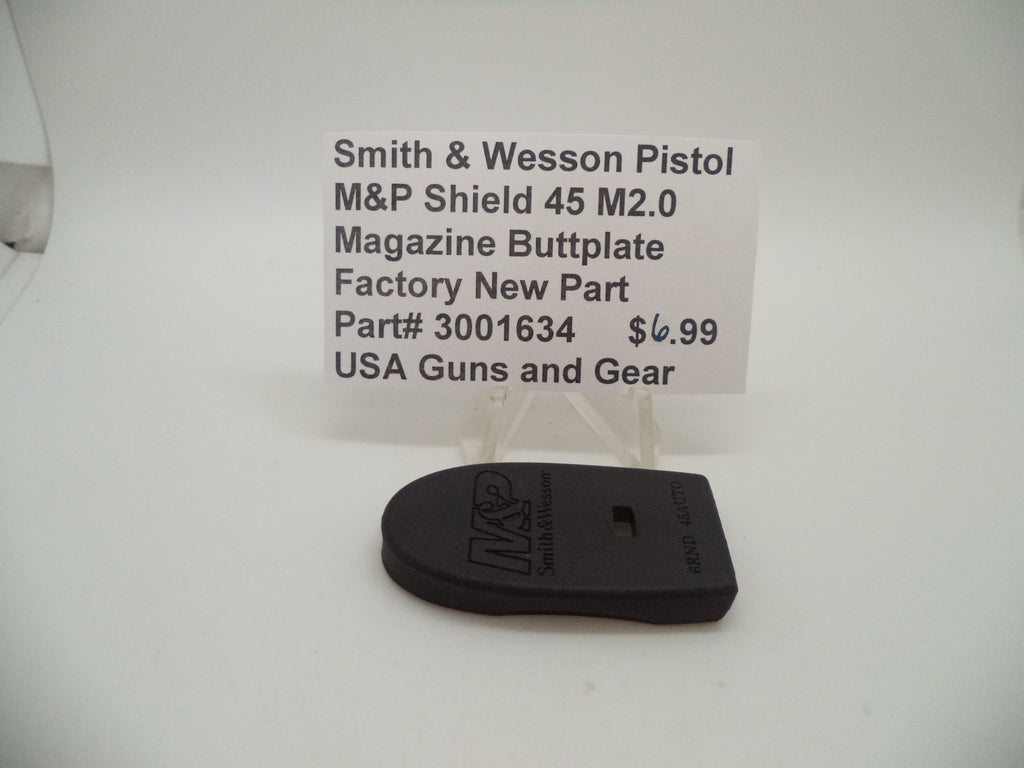 Smith & Wesson M&P Shield 45 M2.0 Magazine Buttplate | OEM 3001634