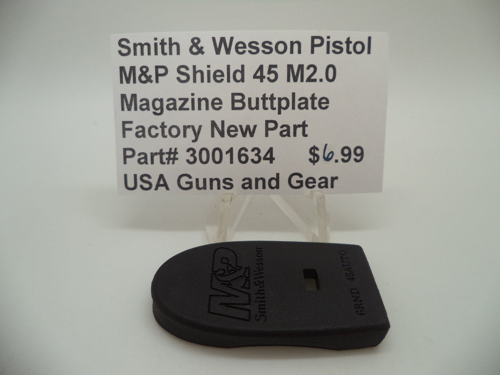 Smith & Wesson M&P Shield 45 M2.0 Magazine Buttplate | OEM 3001634