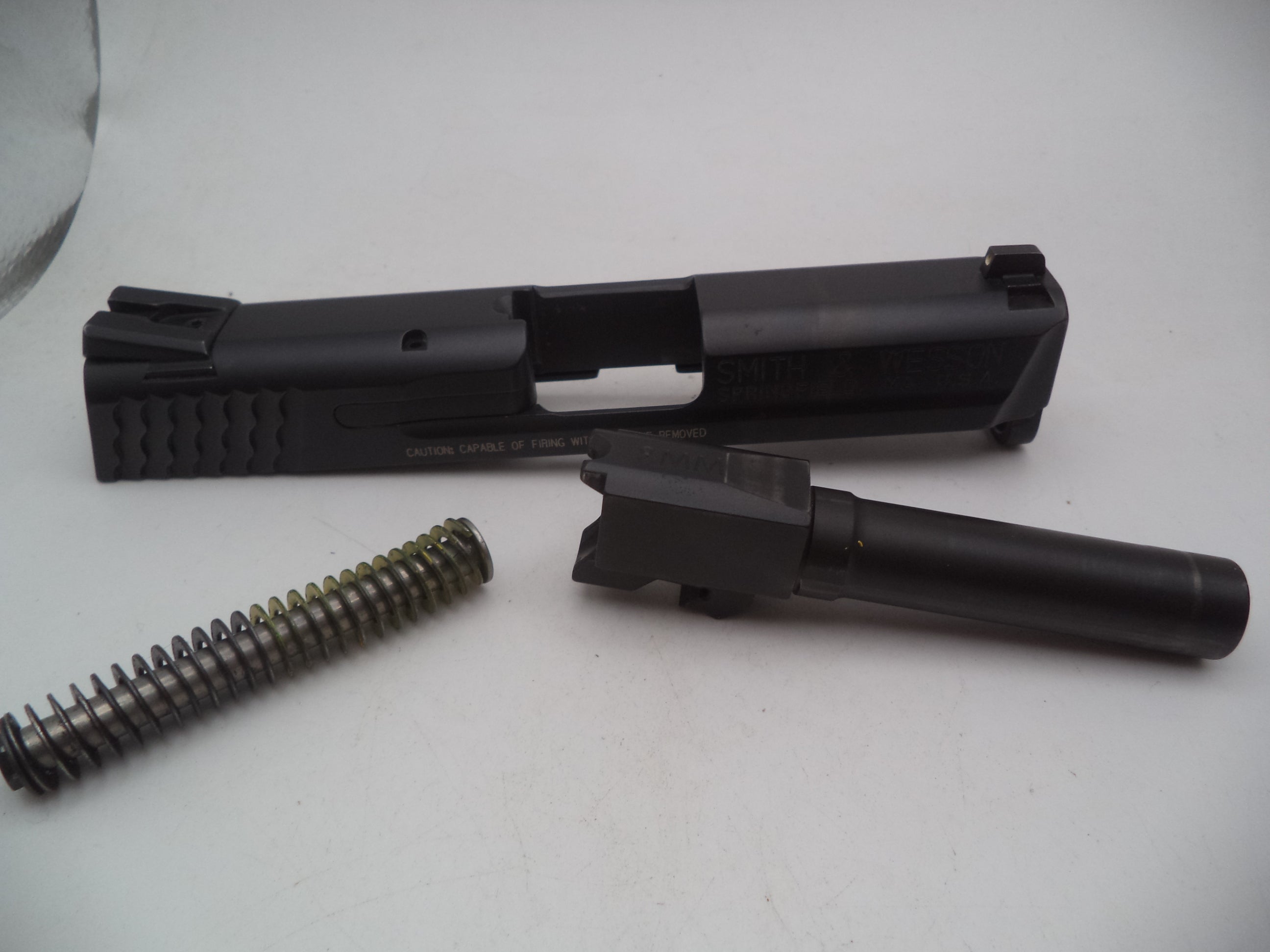 MP91 S&W Pistol M&P 9C SLIDE BARREL RECOIL SPRING ASSEMBLY 9mm  (Used Part)