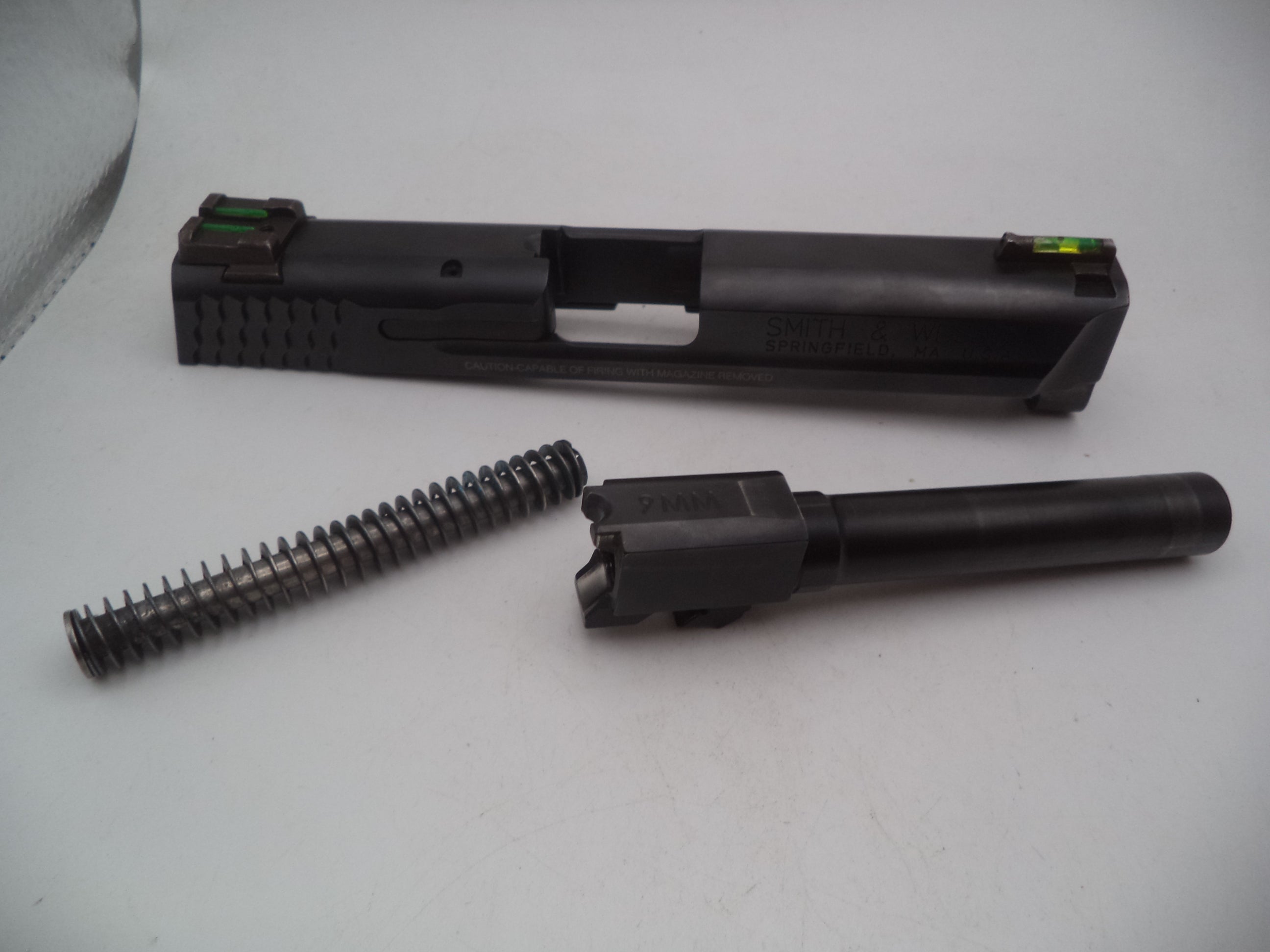 Smith & Wesson M&P 9 Complete Slide Assembly - 4.1" Barrel 7" Slide - Used OEM