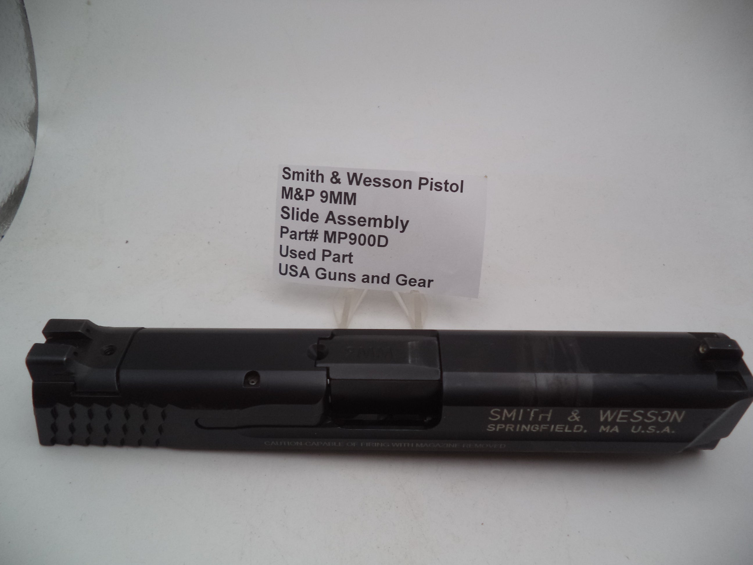 Smith & Wesson Pistol M&P 9 Slide Assembly 9mm Used Part MP900D