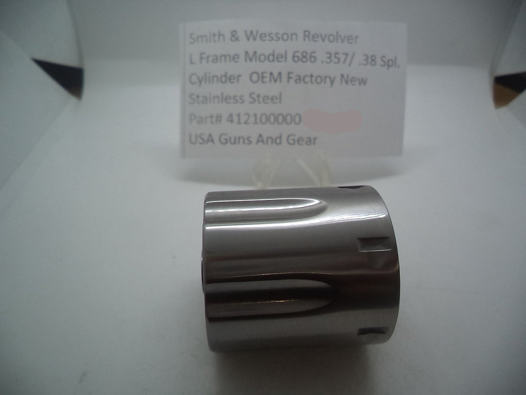412100000 Smith & Wesson Revolver L Frame Model 686 Cylinder .357 Magnum