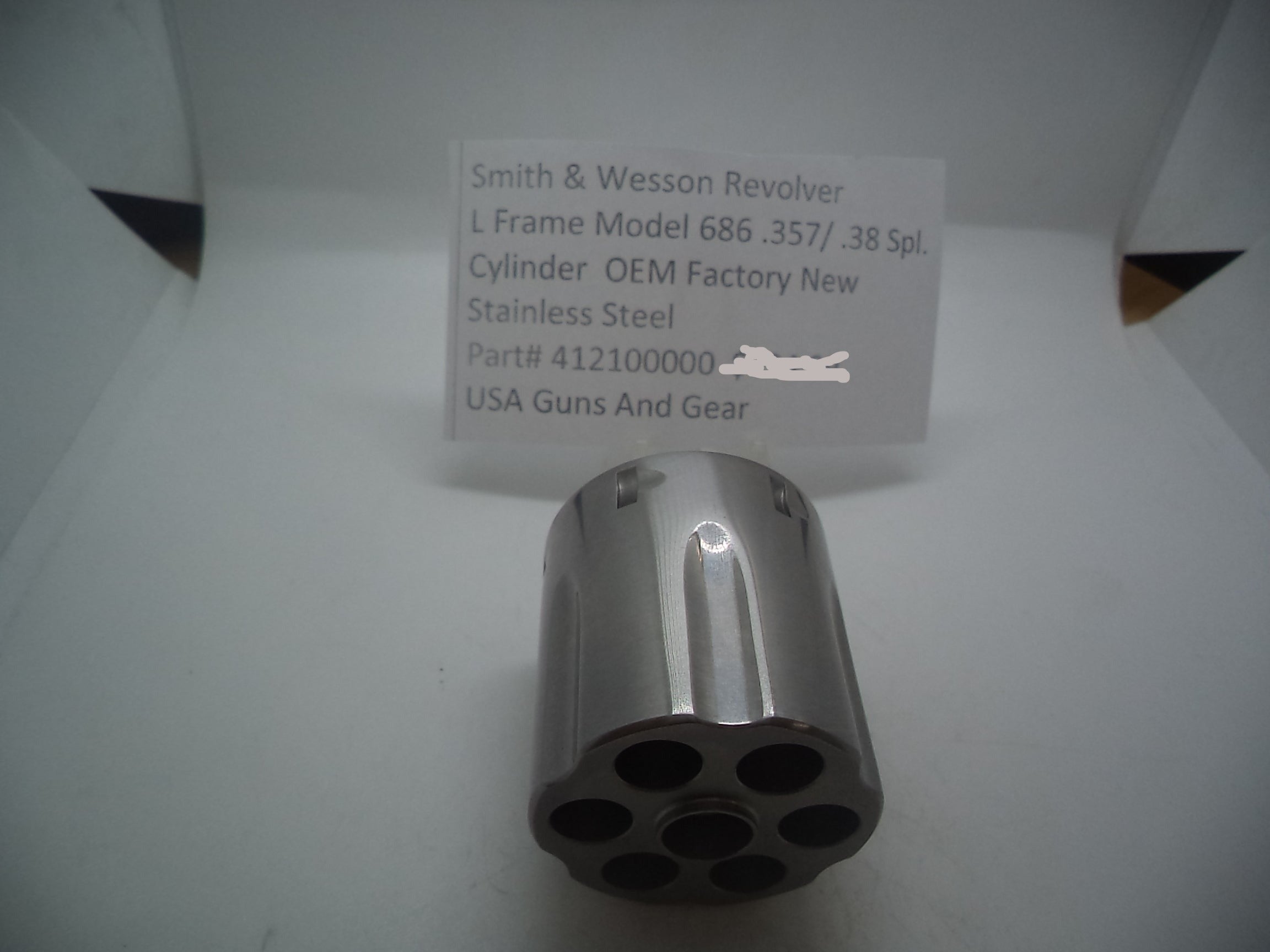 412100000 Smith & Wesson Revolver L Frame Model 686 Cylinder .357 Magnum