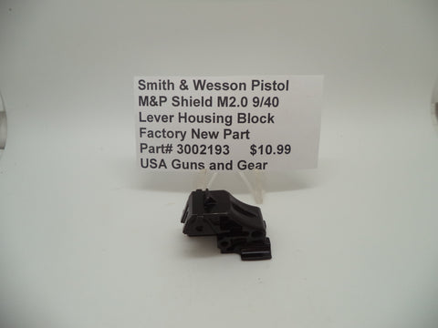 3002193 Smith & Wesson Pistol M&P Shield M2.0 9/40 Lever Housing Block New Part