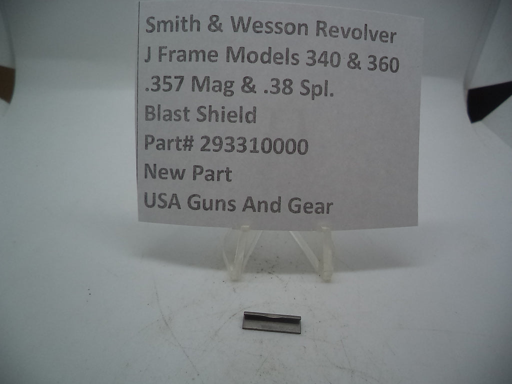 Smith & Wesson J Frame Models 340 360 Blast Shield .357 Magnum .38 Special 293310000