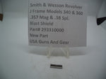 293310000 Smith & Wesson Revolver J Frame Model 340/360 Blast Shield .357 Mag./ .38 Spl.