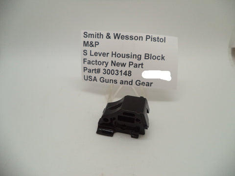 3003148 Smith & Wesson Pistol M&P S-Lever Housing Block Factory New Part