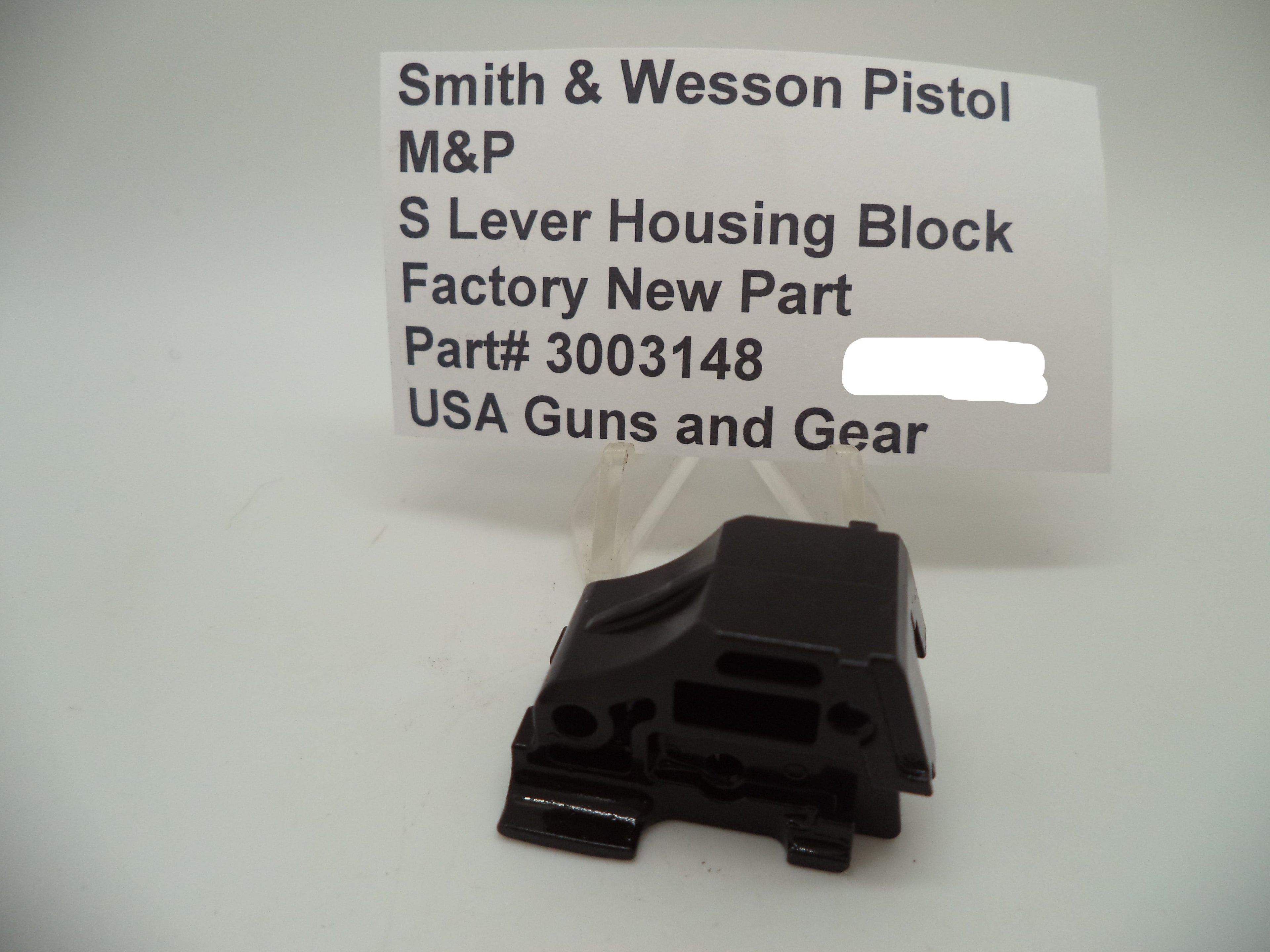 Smith & Wesson M&P Shield Sear Housing Block - 9mm/.40 All Generations - Factory OEM 3003148