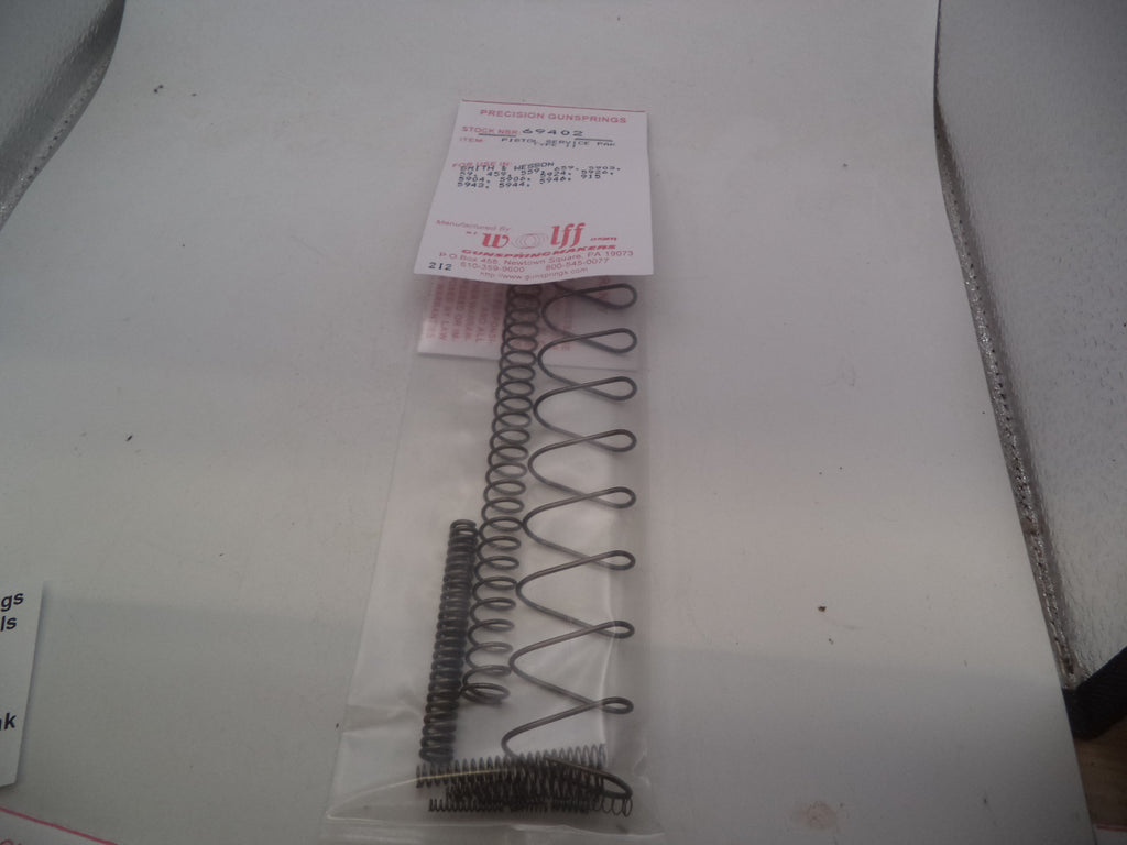 Wolff 69402 Spring Service Pak - S&W Model 5906 5904 59 5903 9mm