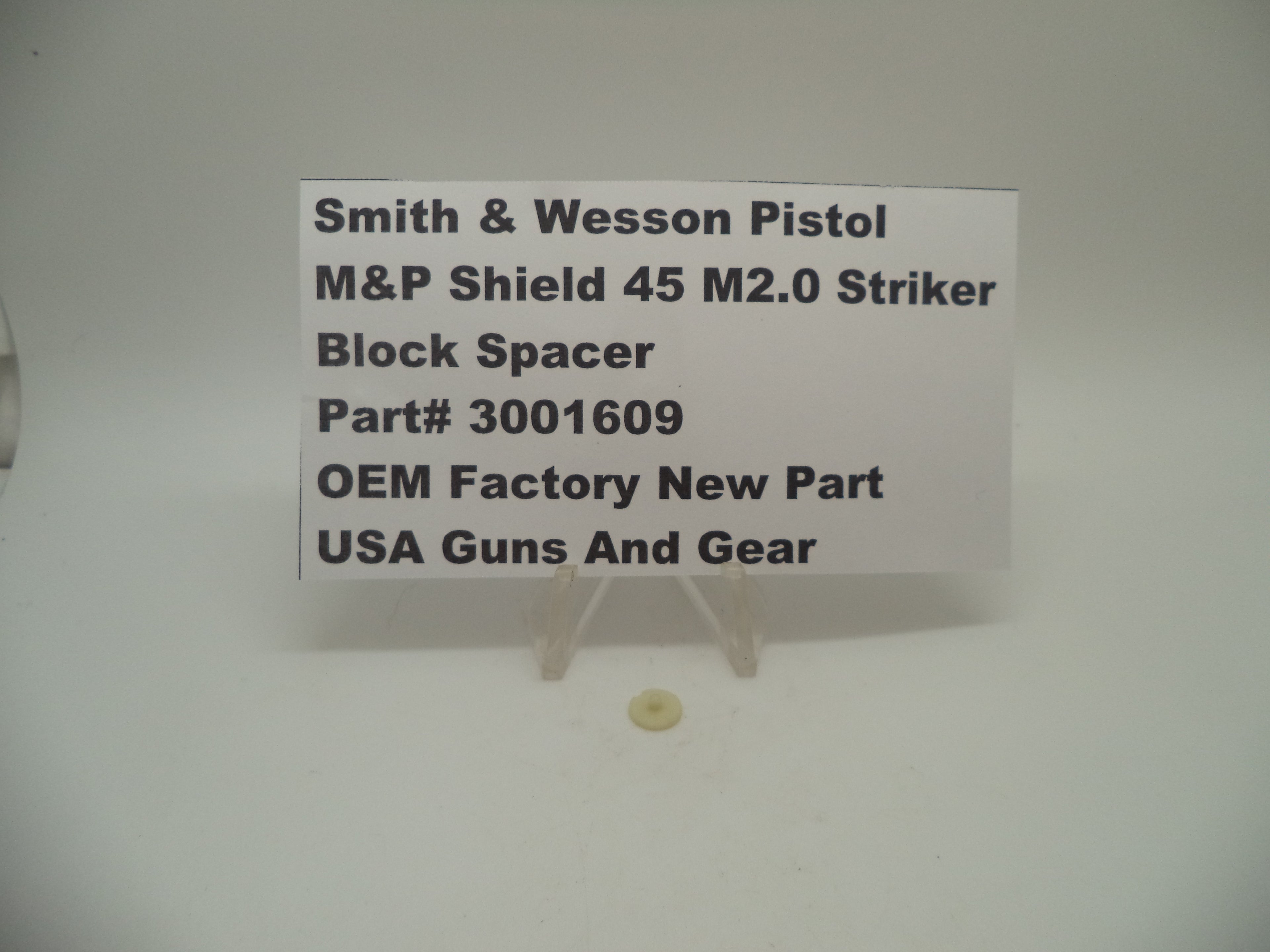 Smith & Wesson M&P Shield 45 M2.0 Striker Block Spacer 3001609
