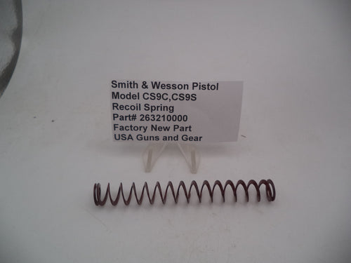 263210000 Smith & Wesson Pistol Model CS9C, CS9S Recoil Spring