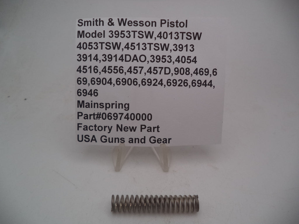 S&W Mainspring 069740000 - Model 908, 457, 3913, 4013TSW, 6904, 6906