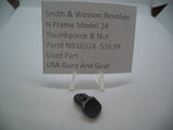 NB16324 Smith & Wesson N Frame Model 24 Thumb Piece & Nut Used 44 Spl.
