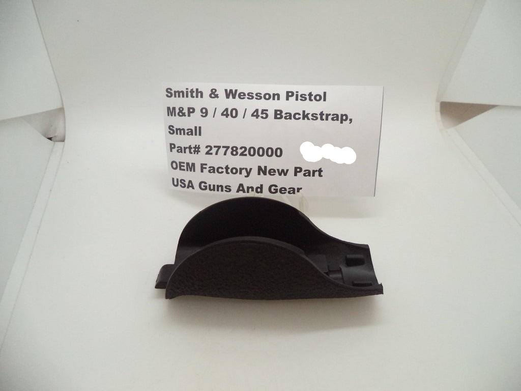 Smith & Wesson M&P Small Backstrap Black 277820000