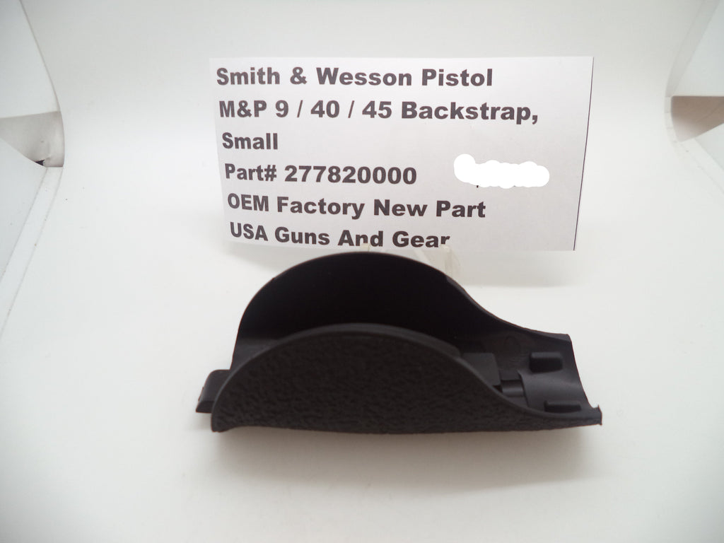 Smith & Wesson M&P Small Backstrap Black 277820000