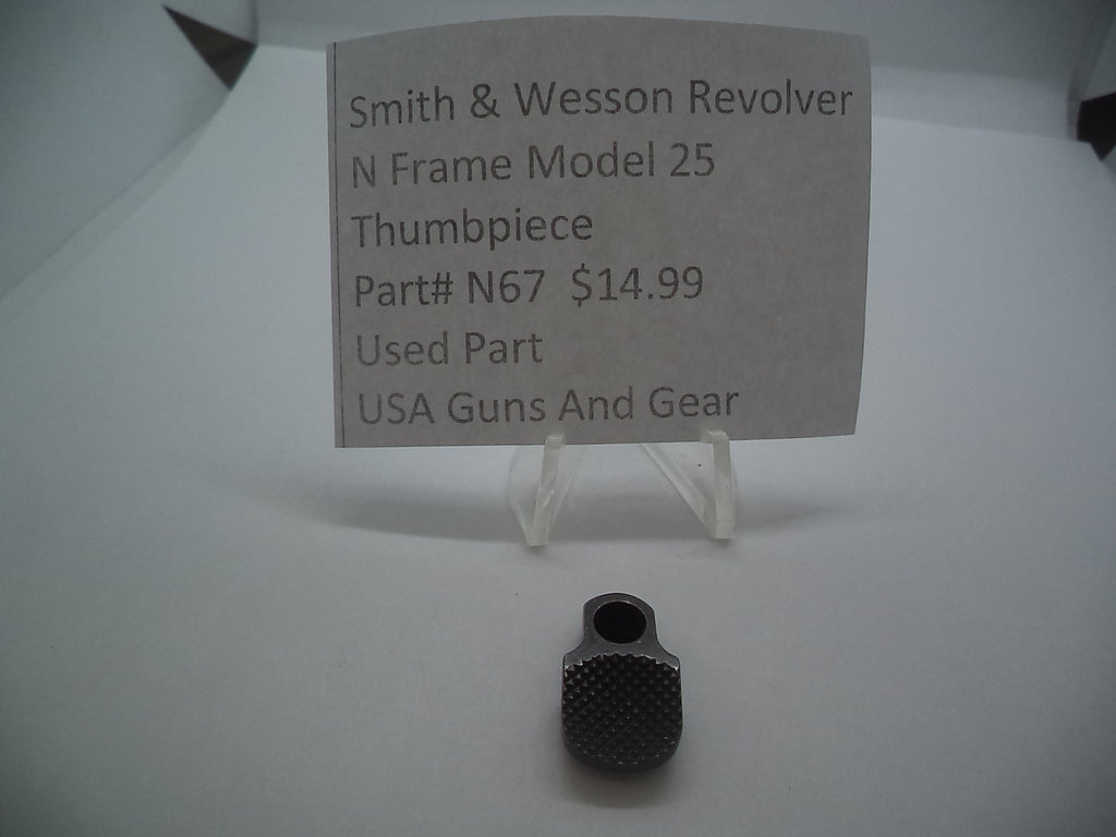 N67 Smith and Wesson N Frame Model 25 Thumbpiece Blue Used