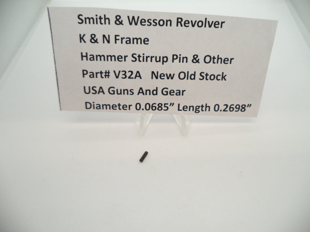 Smith & Wesson K/N Frame Hammer Stirrup Pin 0.0685" - V32A