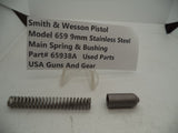 65938A Smith & Wesson Model 659 Main Spring & Bushing 9MM Used Part