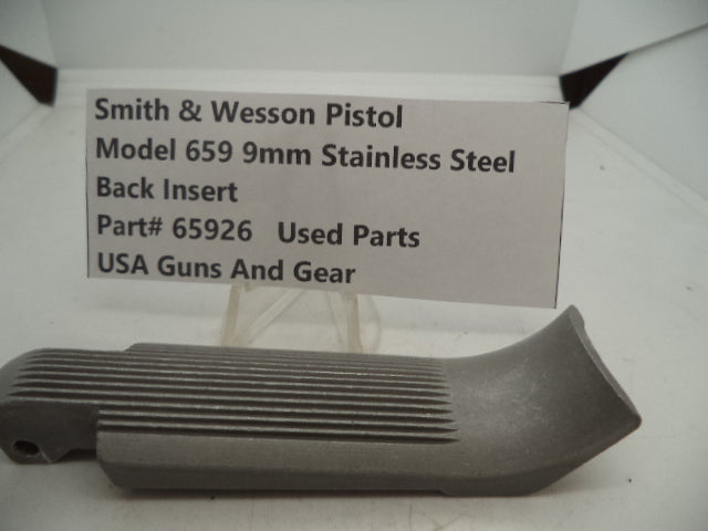 Smith & Wesson Model 659 Back Insert Stainless Steel 9MM - 65926