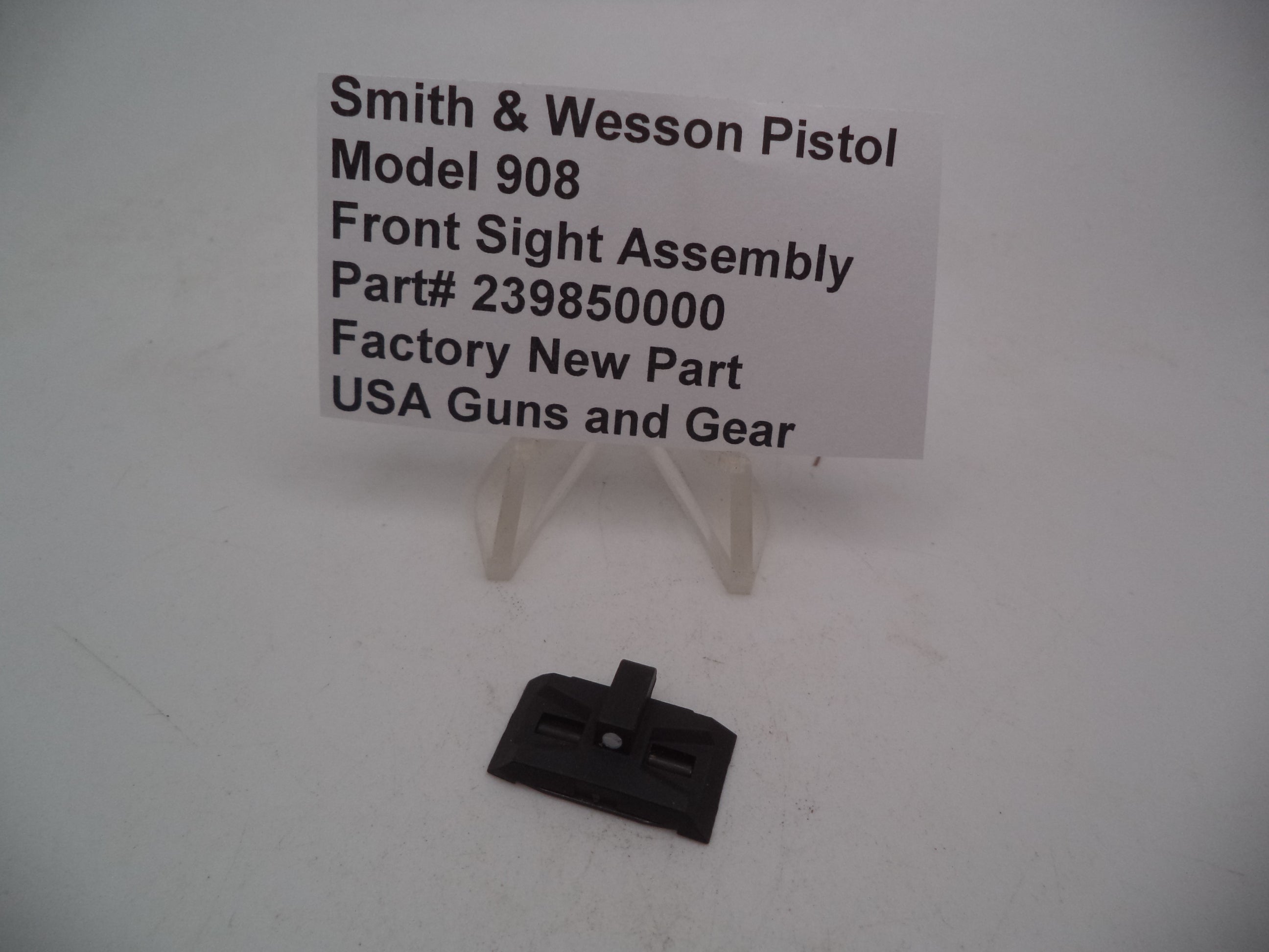 Smith & Wesson Model 908 Front Sight Assembly - 9mm - Factory New - 239850000