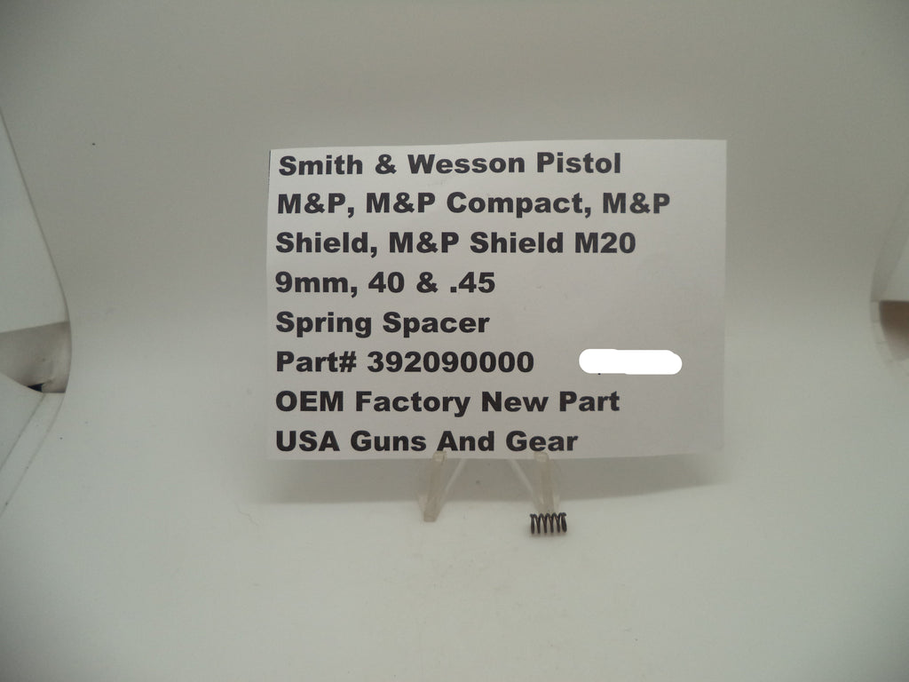 Smith & Wesson M&P Sear Spring Spacer - 9mm/.40/.45 All Models - Factory OEM 392090000