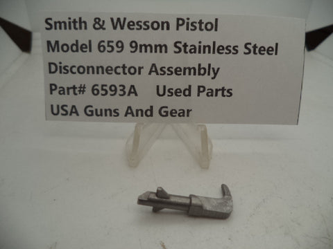 6593A Smith & Wesson Pistol Model 659 Disconnector Assembly Used Part 9MM