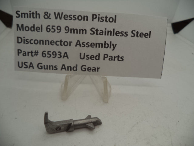 6593A Smith & Wesson Pistol Model 659 Disconnector Assembly Used Part 9MM