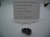 N69 Smith and Wesson N Frame Model 28 Thumbpiece Blue Used 357 Mag